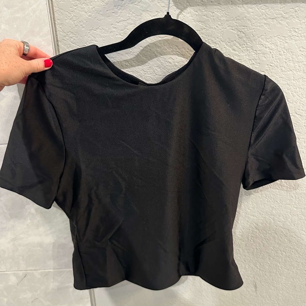 Elegant Black Women's Top